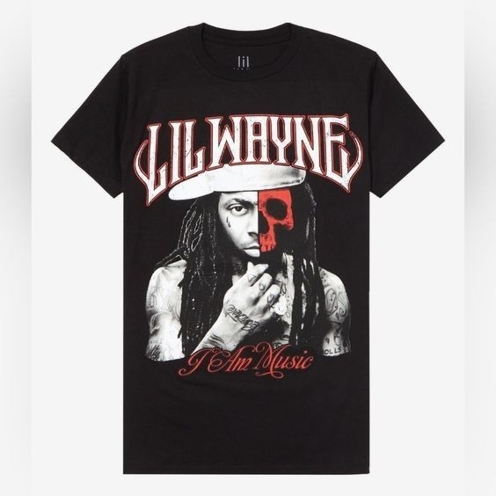 Lil Wayne I Am Music T-Shirt Size